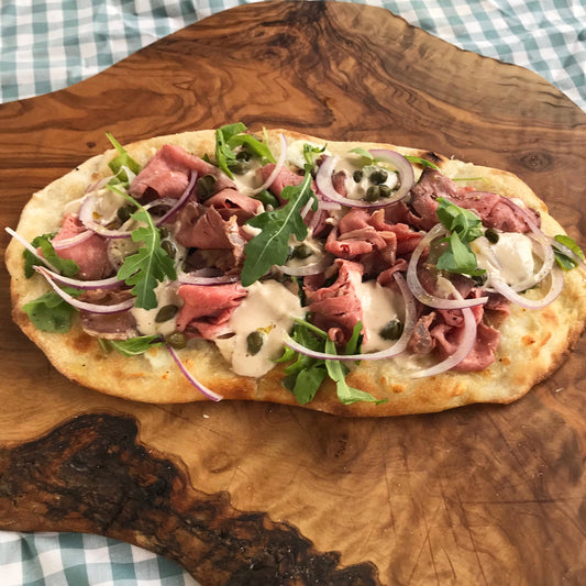 De Pizza Club - Pinsella Rosbief Recept