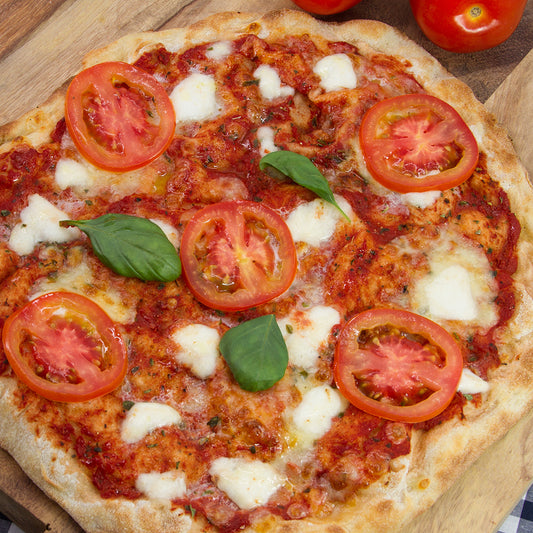 De Pizza Club - Pizza Margherita Extra Recept